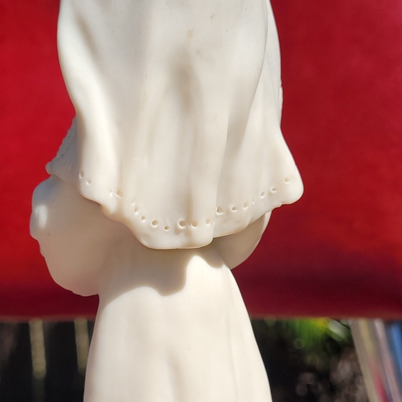 Vintage 80's Florence original Giuseppe Armani girl sculpture first communion - Picture 7 of 16